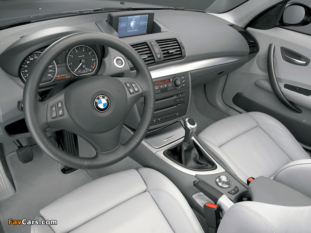 BMW 120i 5-door (E87) 2004–06 wallpapers (640 x 480)