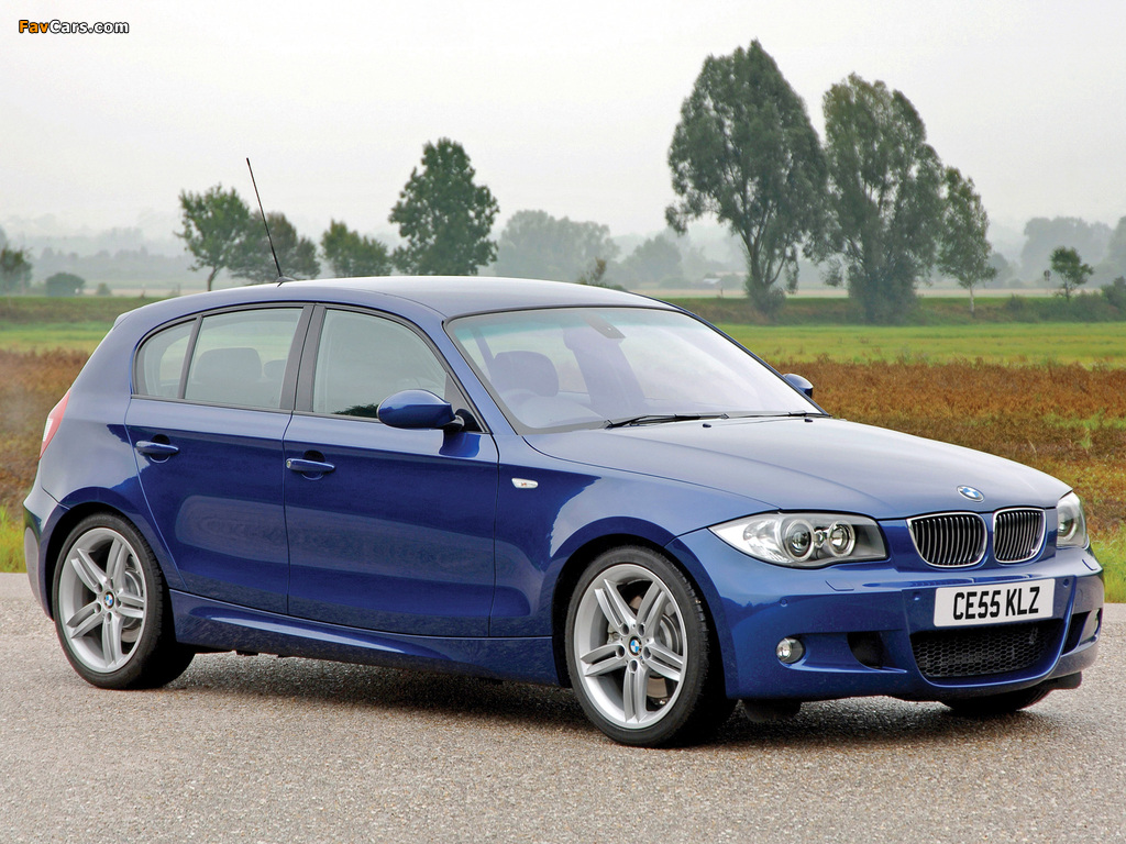 BMW 130i 5-door M Sports Package (E87) 2005 images (1024 x 768)
