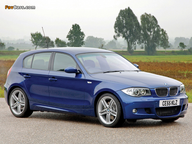 BMW 130i 5-door M Sports Package (E87) 2005 images (640 x 480)