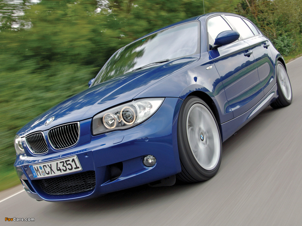 BMW 130i 5-door M Sports Package (E87) 2005 photos (1024 x 768)