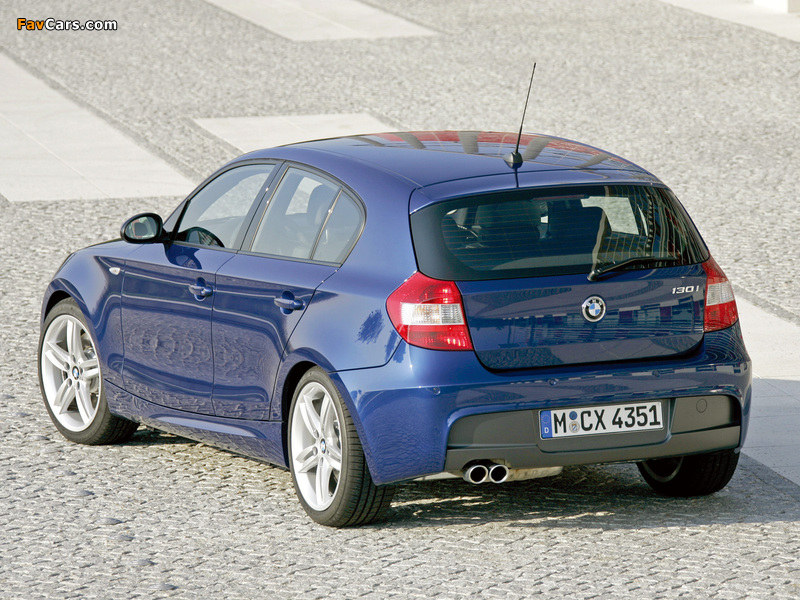 BMW 130i 5-door M Sports Package (E87) 2005 pictures (800 x 600)
