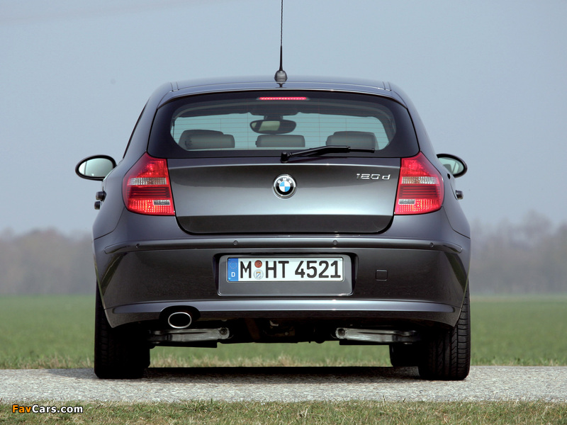 BMW 120d 5-door (E87) 2007–11 images (800 x 600)