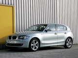BMW 120d 5-door (E87) 2007–11 images