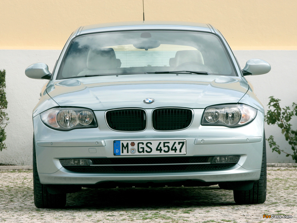 BMW 120i 3-door (E81) 2007–11 photos (1024 x 768)