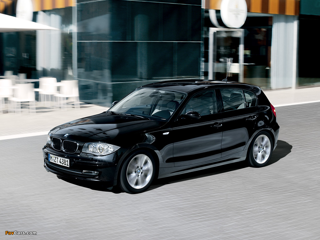 BMW 120i 5-door (E87) 2007–11 photos (1024 x 768)