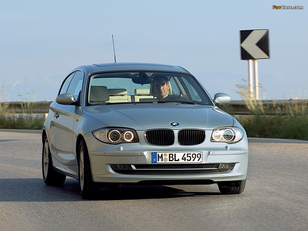 BMW 120i 3-door (E81) 2007–11 pictures (1024 x 768)