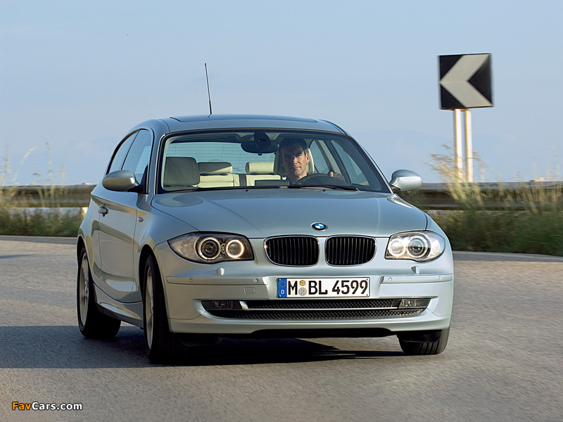 BMW 120i 3-door (E81) 2007–11 pictures (800 x 600)