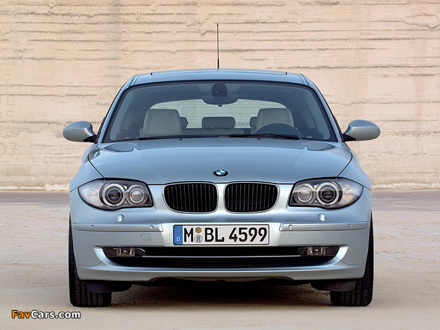 BMW 120i 3-door (E81) 2007–11 wallpapers (640 x 480)