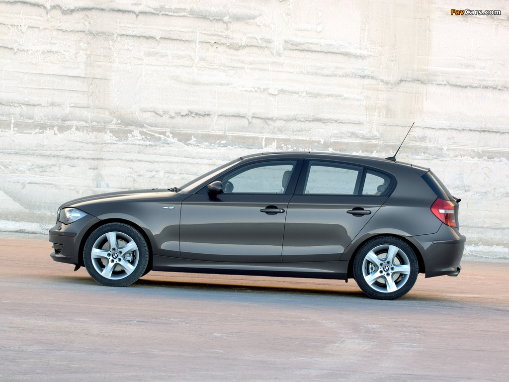 BMW 120d 5-door (E87) 2007–11 wallpapers (1024 x 768)