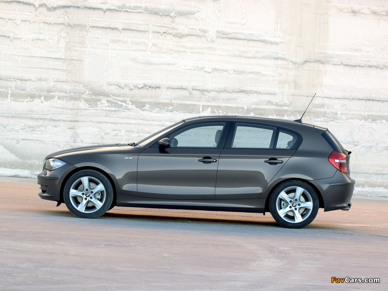 BMW 120d 5-door (E87) 2007–11 wallpapers (800 x 600)
