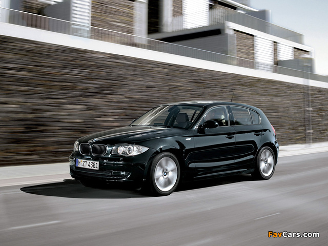 BMW 120i 5-door (E87) 2007–11 wallpapers (640 x 480)