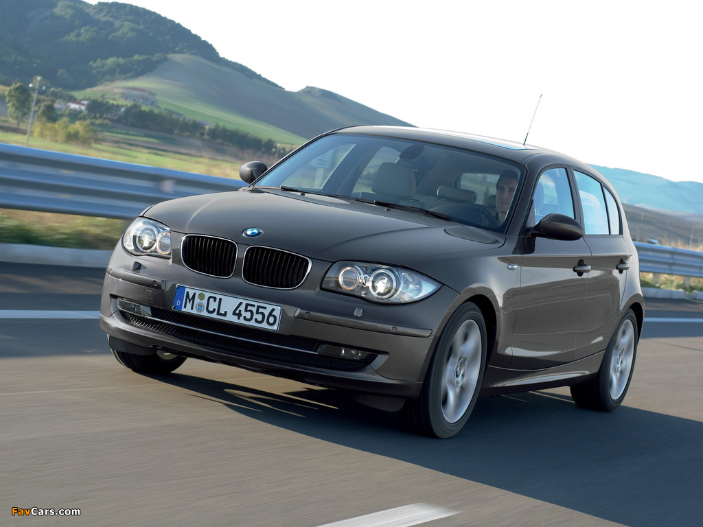 BMW 120d 5-door (E87) 2007–11 wallpapers (1024 x 768)