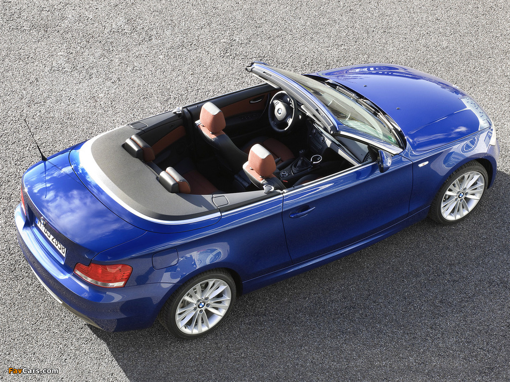 BMW 135i Cabrio (E88) 2008–10 images (1024 x 768)