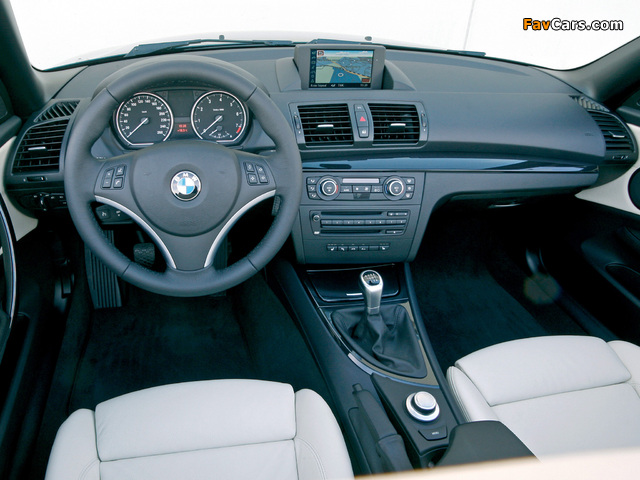 BMW 125i Cabrio (E88) 2008–10 images (640 x 480)