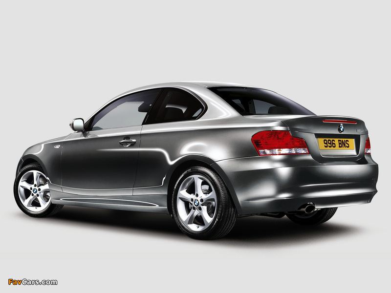 BMW 118d Coupe (E82) 2008–10 photos (800 x 600)