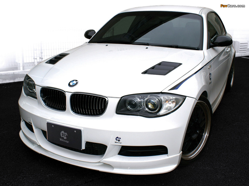 3D Design BMW 1 Series Coupe (E82) 2008 photos (1024 x 768)