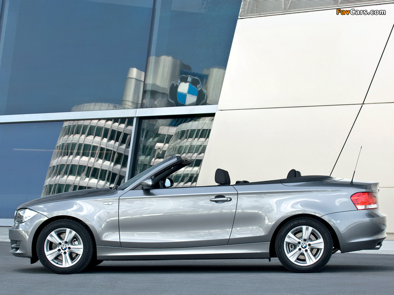 BMW 118d Cabrio (E88) 2008–10 photos (800 x 600)