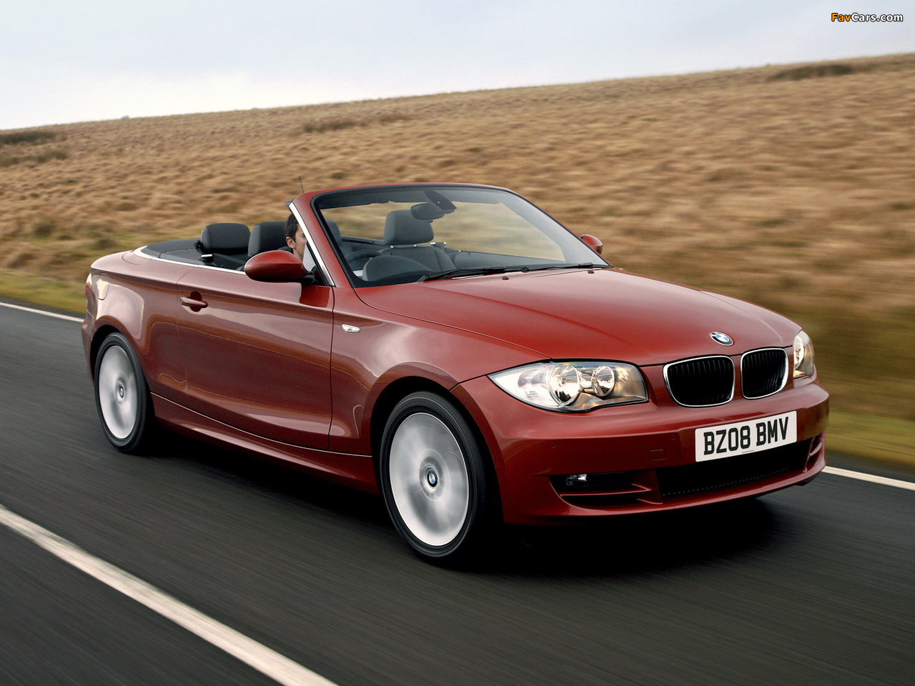 BMW 125i Cabrio UK-spec (E88) 2008–10 photos (1280 x 960)