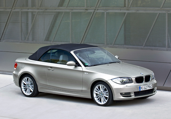 BMW 123d Cabrio (E88) 2008–10 photos