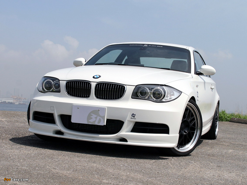 3D Design BMW 1 Series Coupe (E82) 2008 pictures (1024 x 768)