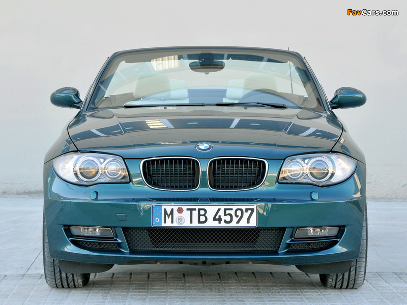 BMW 125i Cabrio (E88) 2008–10 pictures (800 x 600)