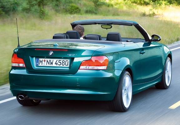 BMW 120i Cabrio (E88) 2008–10 wallpapers