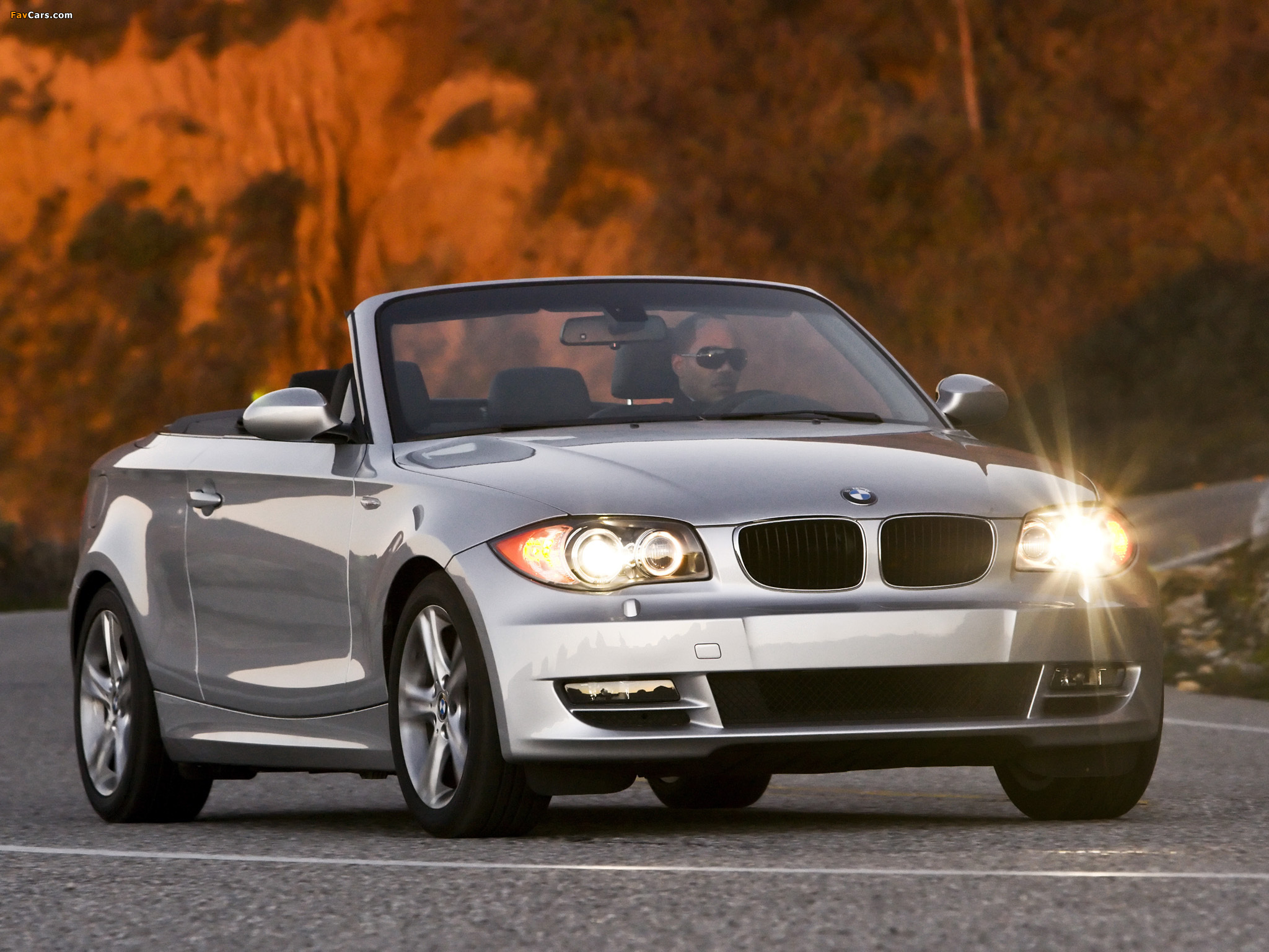 BMW 128i Cabrio US-spec (E88) 2008–10 wallpapers (2048 x 1536)