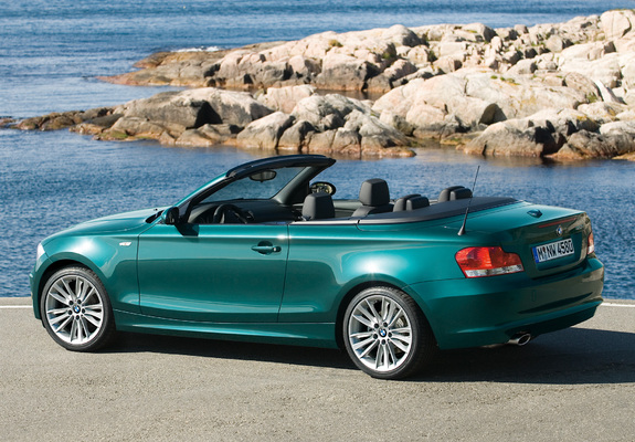 BMW 120i Cabrio (E88) 2008–10 wallpapers