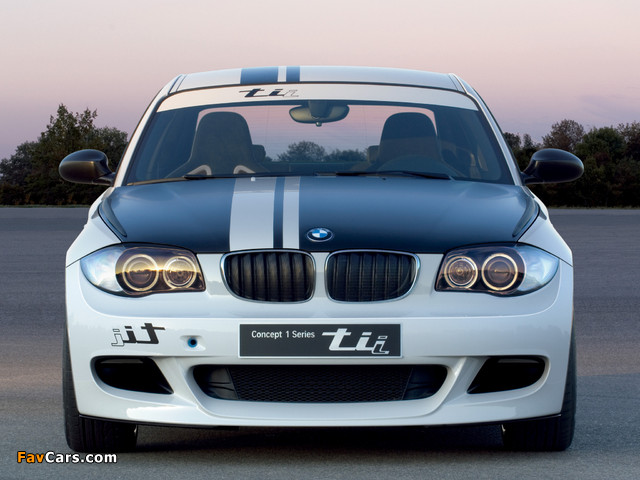 BMW Concept 1 Series tii (E82) 2008 wallpapers (640 x 480)