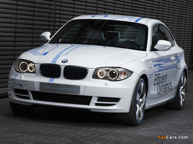 BMW Concept ActiveE (E82) 2010 wallpapers (640 x 480)