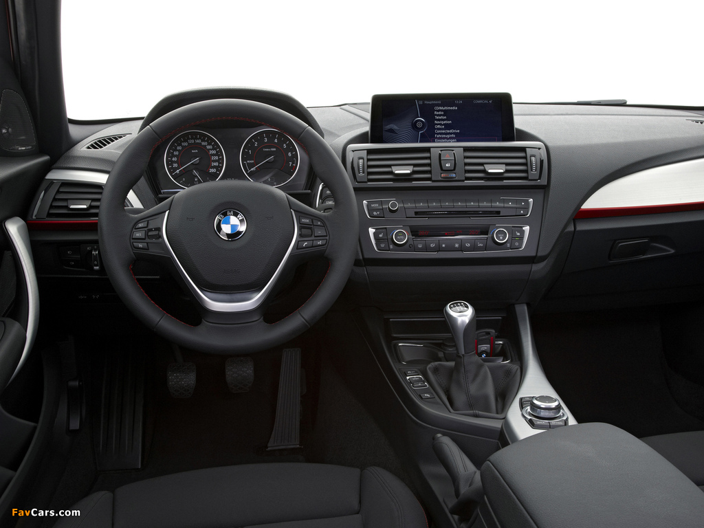 BMW 118i 5-door Sport Line (F20) 2011 images (1024 x 768)