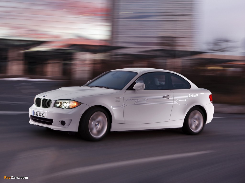 BMW 1 Series Coupe ActiveE Test Car (E82) 2011 images (1024 x 768)