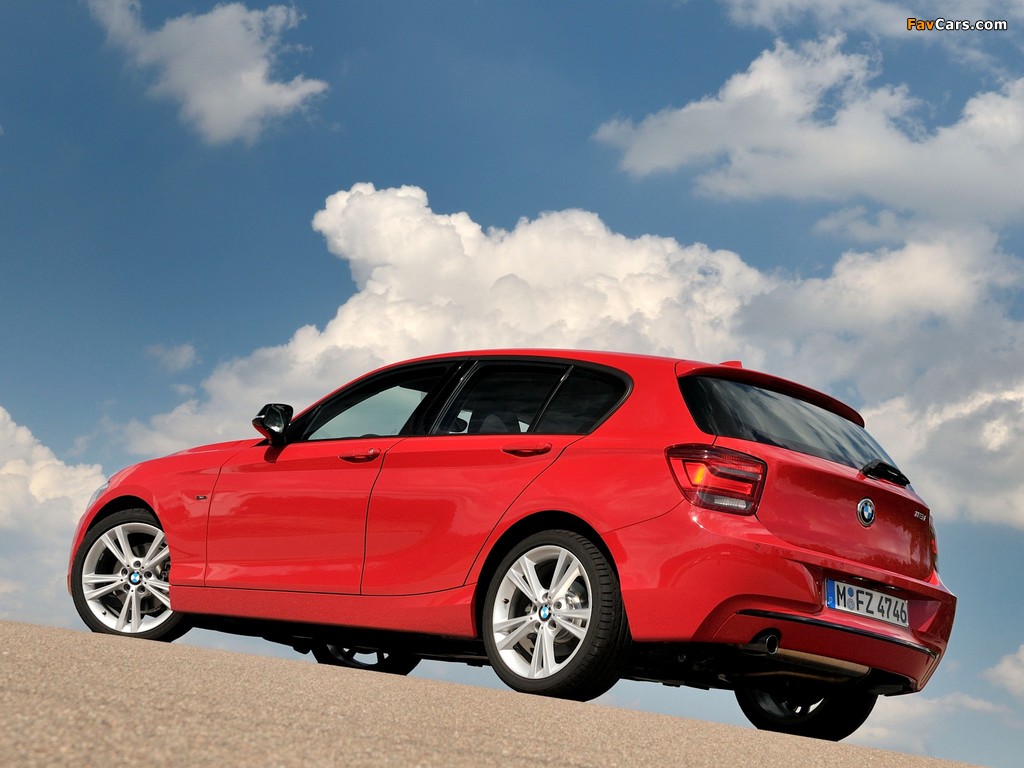 BMW 118i 5-door Sport Line (F20) 2011 images (1024 x 768)