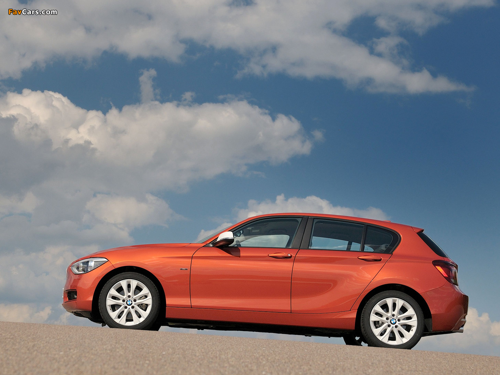 BMW 120d 5-door Urban Line (F20) 2011 images (1024 x 768)