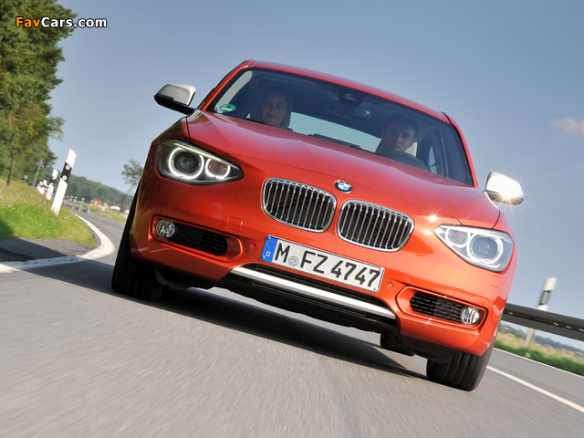 BMW 120d 5-door Urban Line (F20) 2011 images (640 x 480)