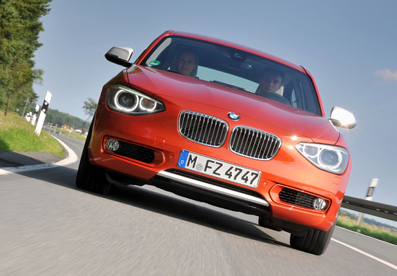 BMW 120d 5-door Urban Line (F20) 2011 images