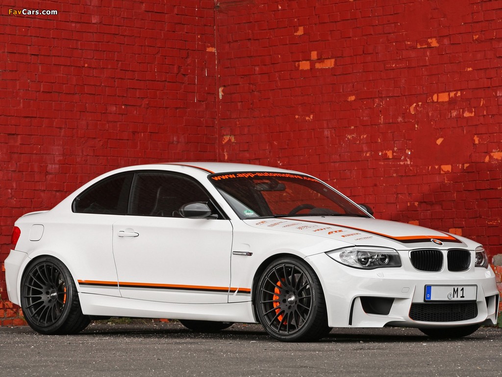 APP Europe BMW 1 Series M Coupe (E82) 2011 images (1024 x 768)