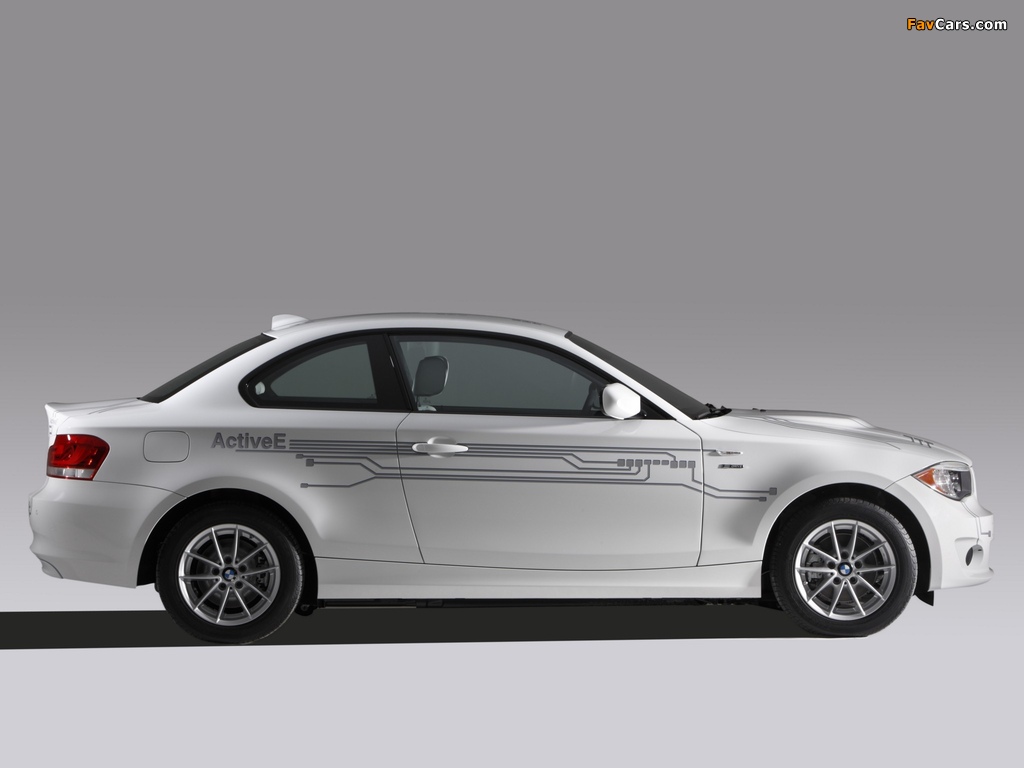 BMW 1 Series Coupe ActiveE Test Car (E82) 2011 images (1024 x 768)