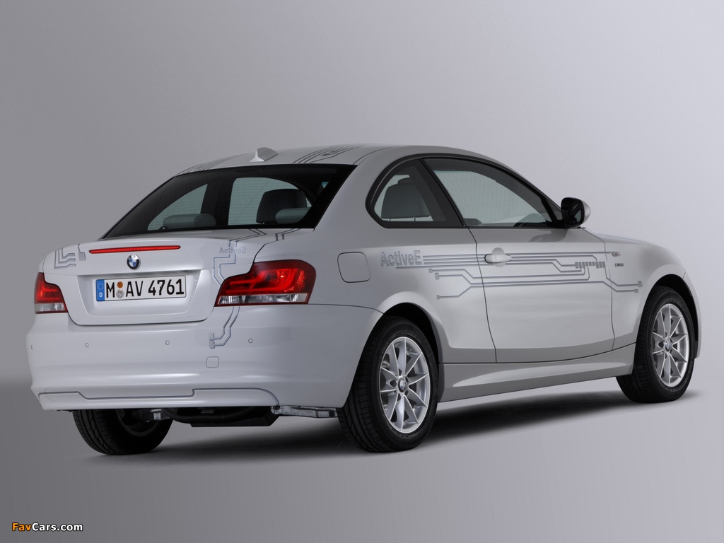 BMW 1 Series Coupe ActiveE Test Car (E82) 2011 images (1024 x 768)