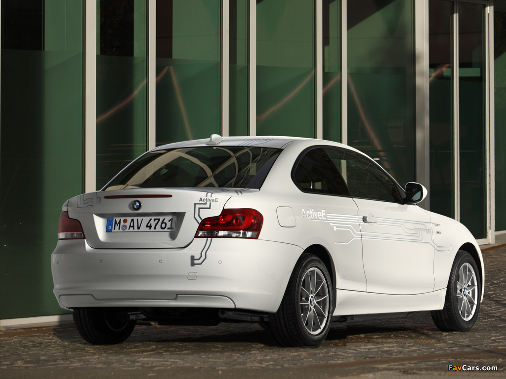 BMW 1 Series Coupe ActiveE Test Car (E82) 2011 images (1024 x 768)
