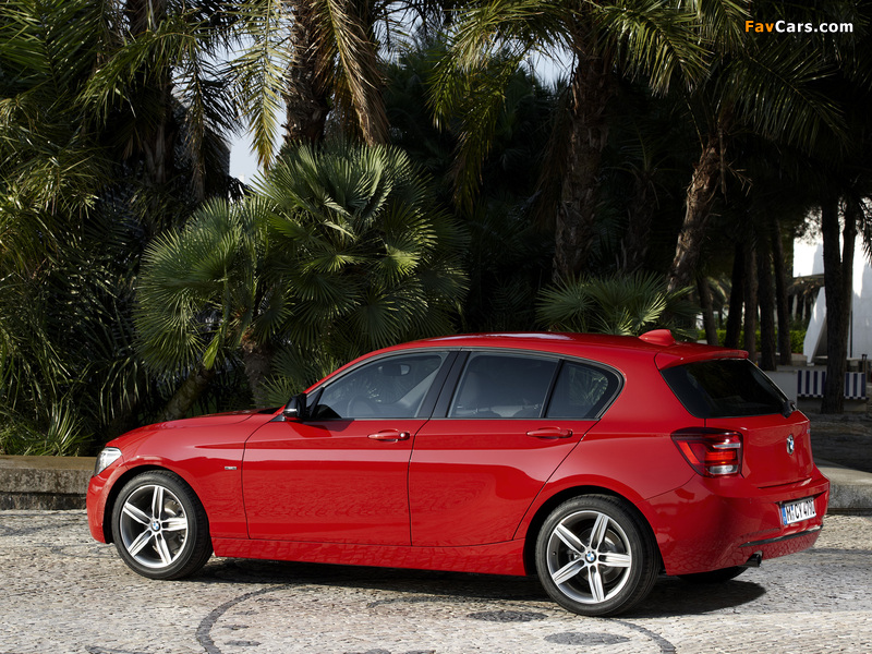 BMW 118i 5-door Sport Line (F20) 2011 photos (800 x 600)