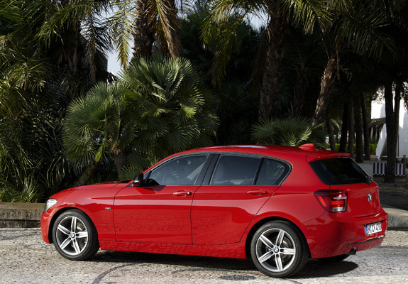 BMW 118i 5-door Sport Line (F20) 2011 photos