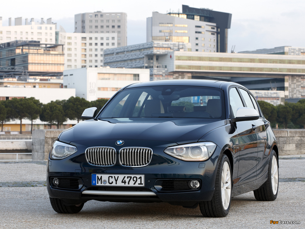 BMW 120d 5-door Urban Line (F20) 2011 photos (1024 x 768)