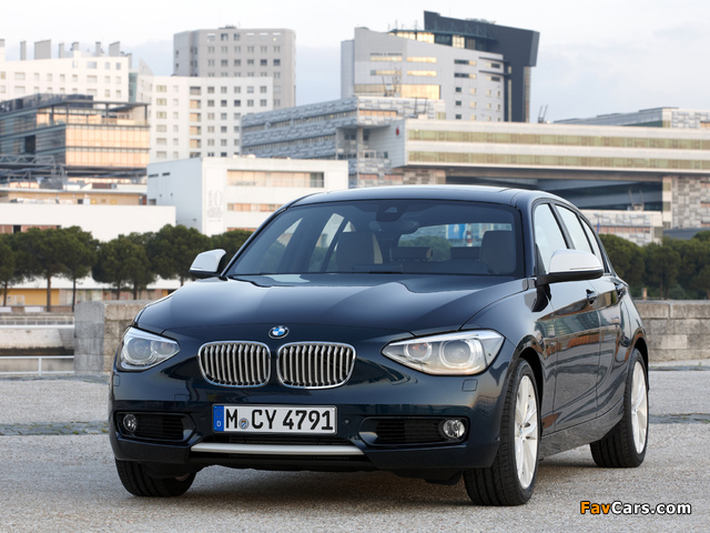 BMW 120d 5-door Urban Line (F20) 2011 photos (640 x 480)