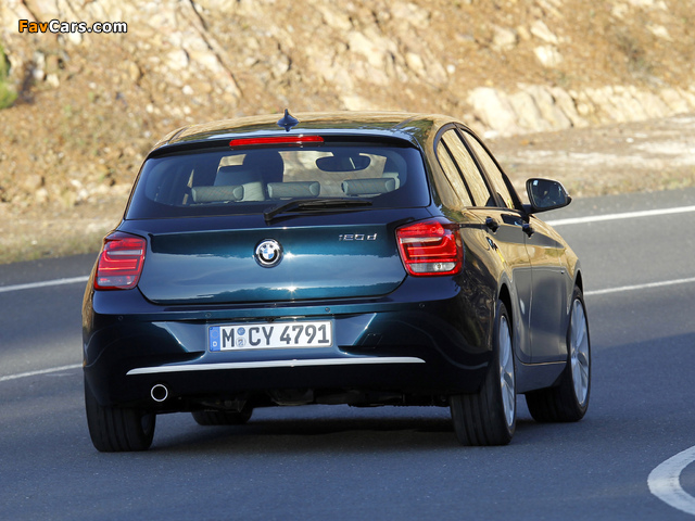 BMW 120d 5-door Urban Line (F20) 2011 photos (640 x 480)