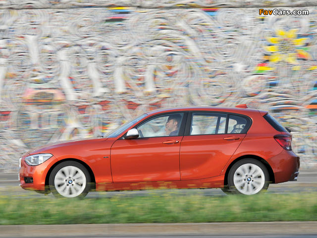 BMW 120d 5-door Urban Line (F20) 2011 photos (640 x 480)