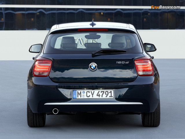 BMW 120d 5-door Urban Line (F20) 2011 photos (640 x 480)