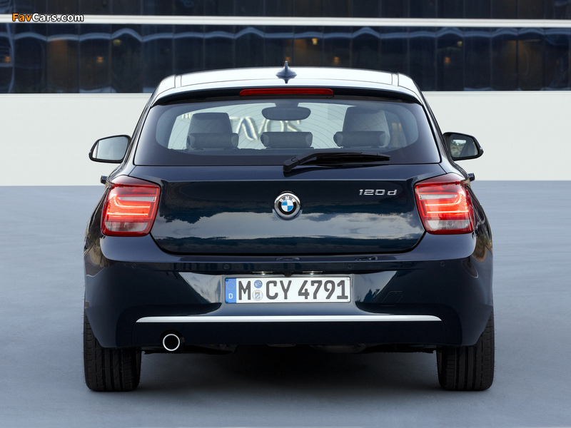 BMW 120d 5-door Urban Line (F20) 2011 photos (800 x 600)