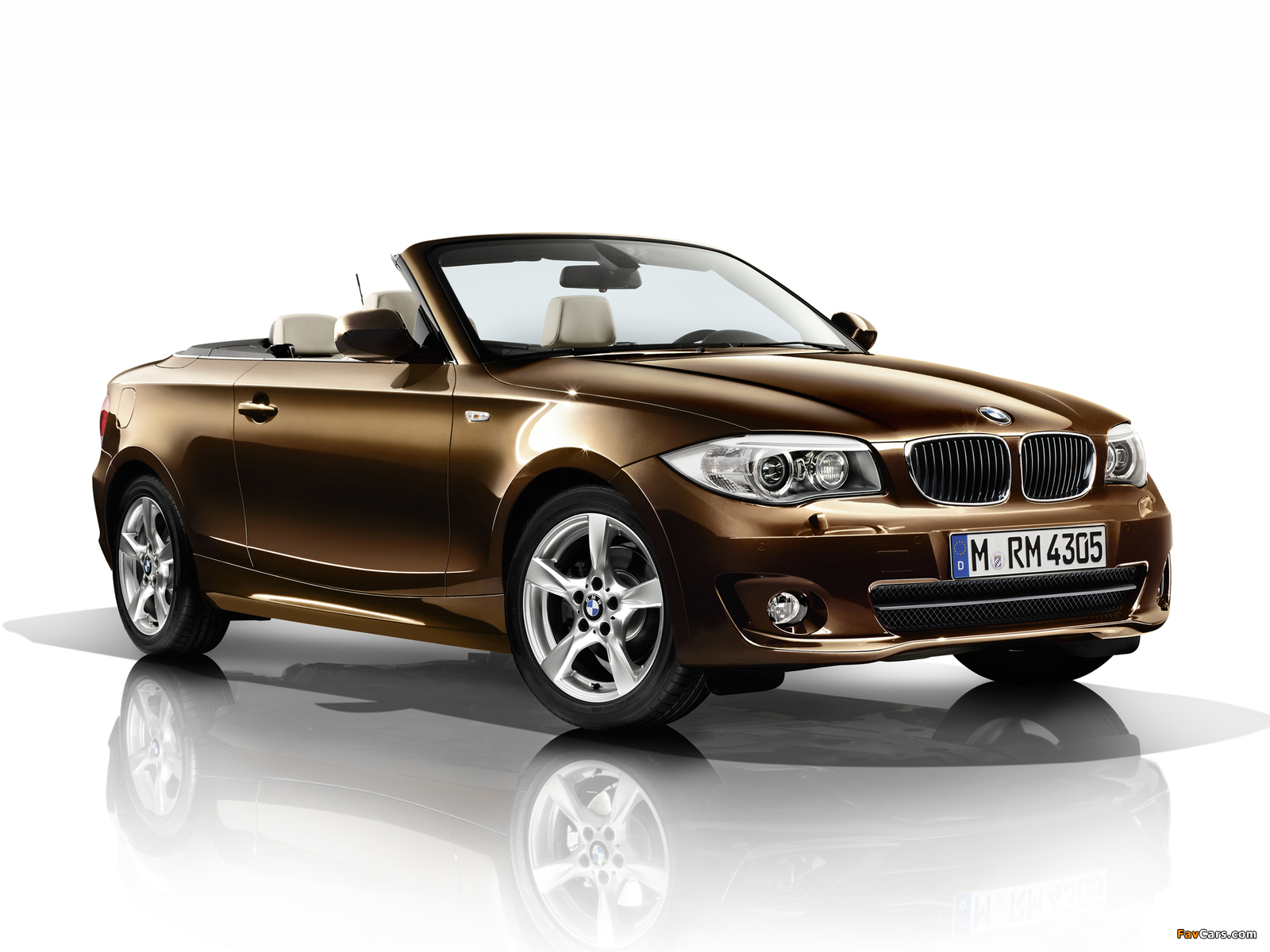 BMW 120i Cabrio (E88) 2011 photos (1600 x 1200)