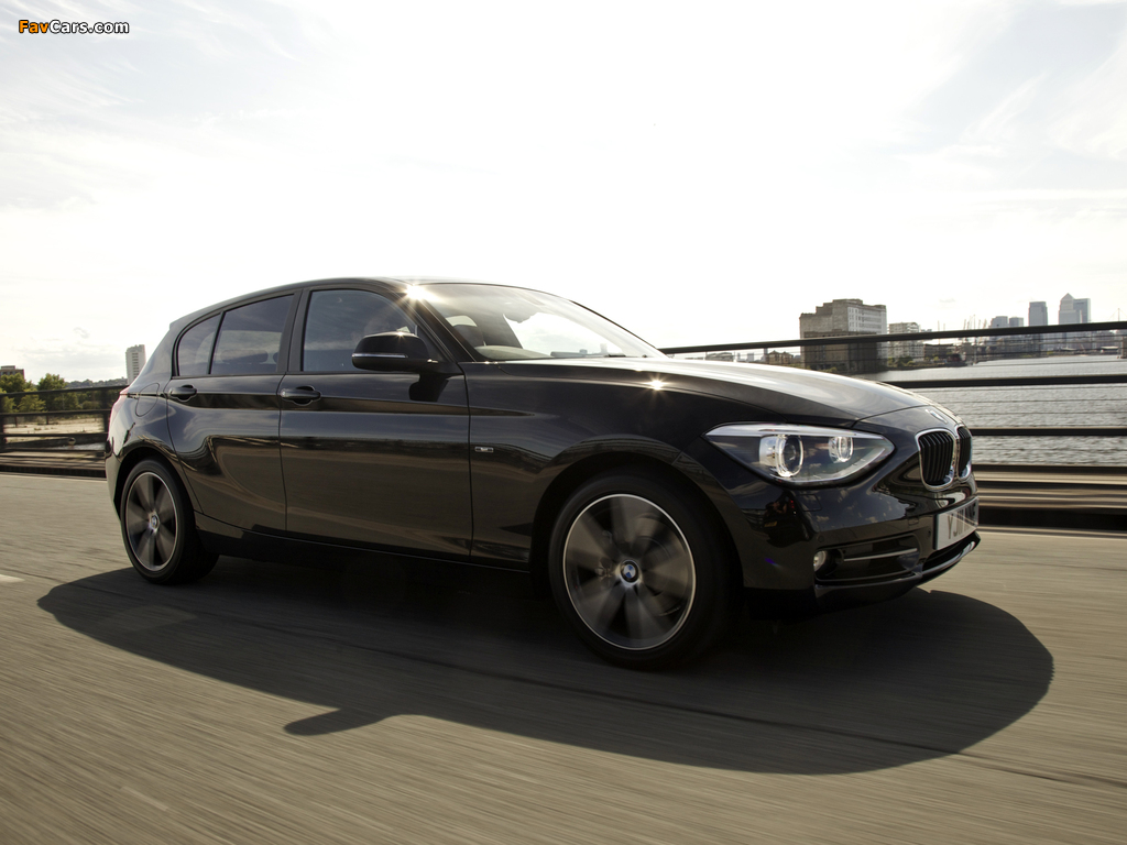 BMW 118i 5-door Sport Line UK-spec (F20) 2011 pictures (1024 x 768)